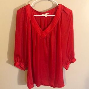 Beautiful red blouse!